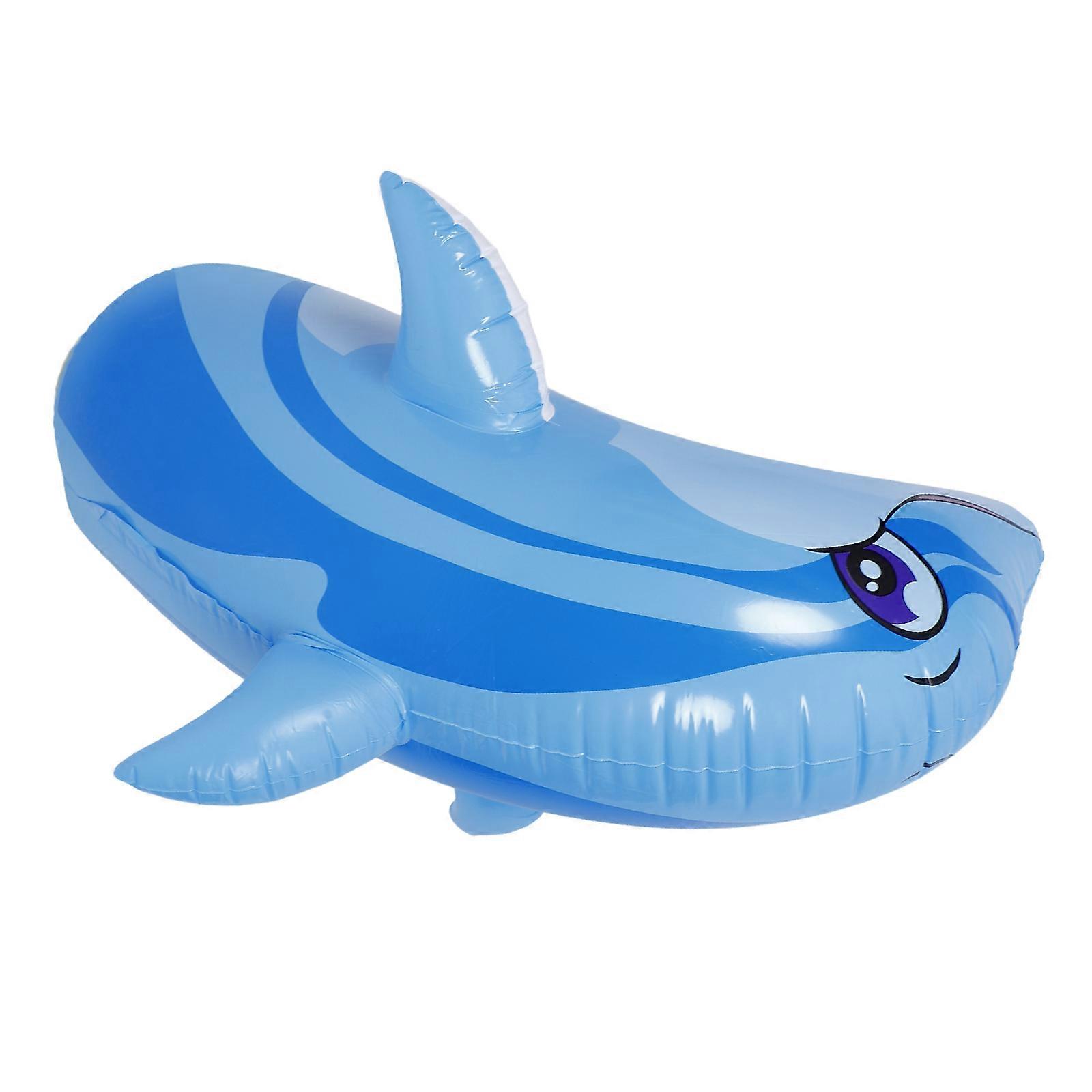 PVC Inflatable Floating Dolphin Plaything for Outdoor Activities