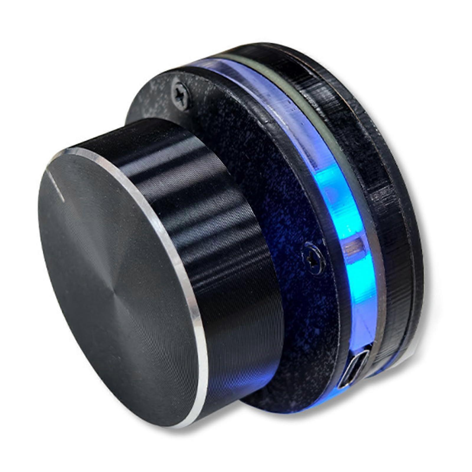 USB Sound Controller For PC Loudspeakers Adjustable Volume LED Light Module Windows macOS Compatible