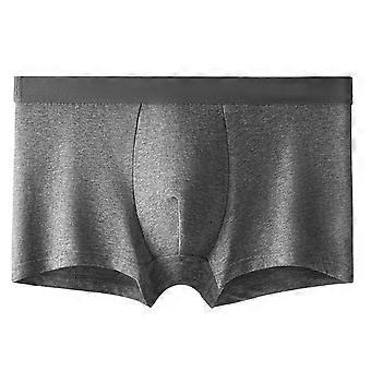 Klassieke heren boxershorts, gemaakt van zachte katoenen stof. Ondergoed, boxershorts, geschikt voor zowel zakelijke gelegenheden als dagelijks gebruik. Kleur: blauw, maat: XL.