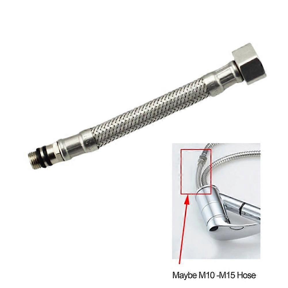 Inlet Connection Hose Kitchen Bathroom Pull Out Fauce Adapter