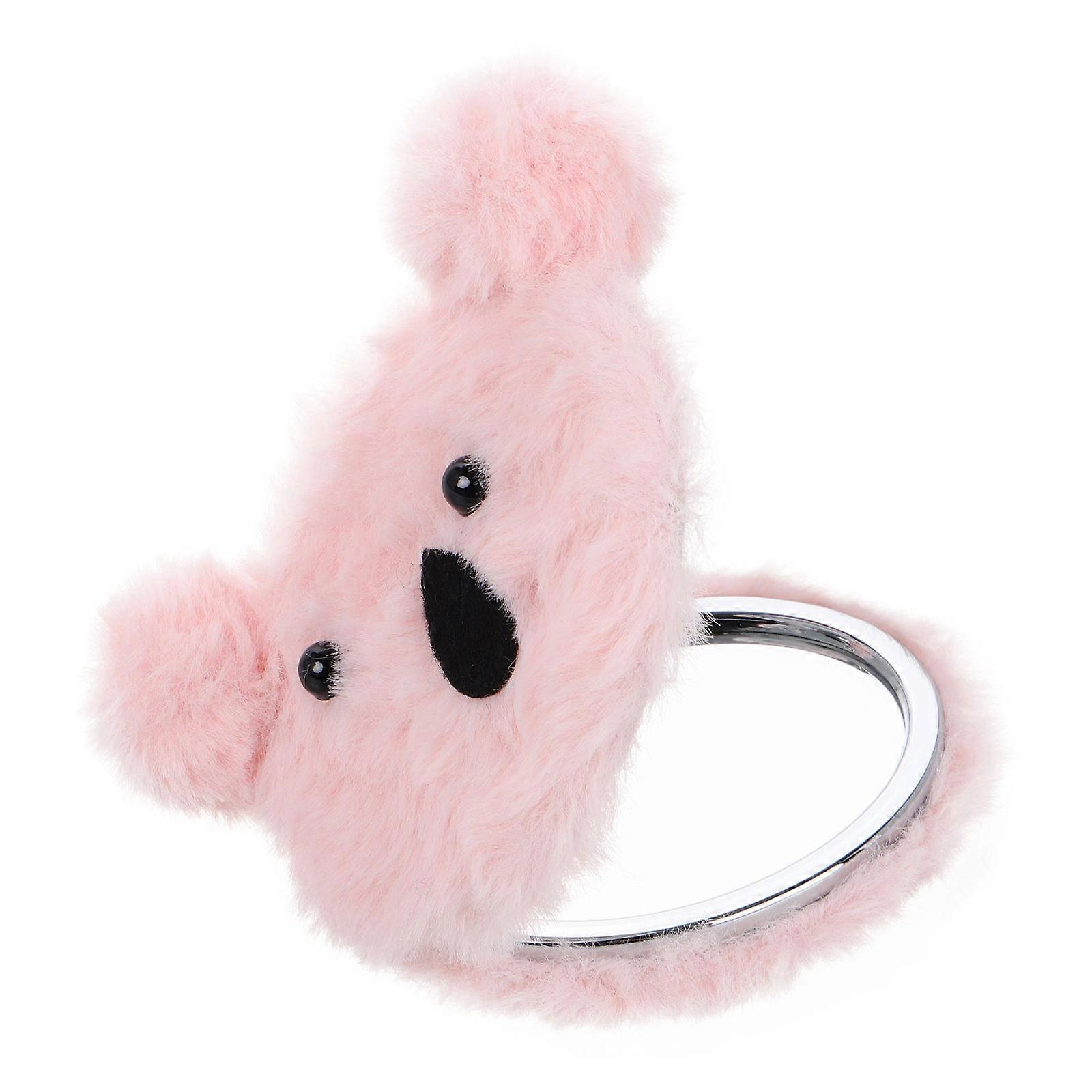 Pink Compact Mirror Cute Pocket Mirror for Purse Mini Portable Makeup