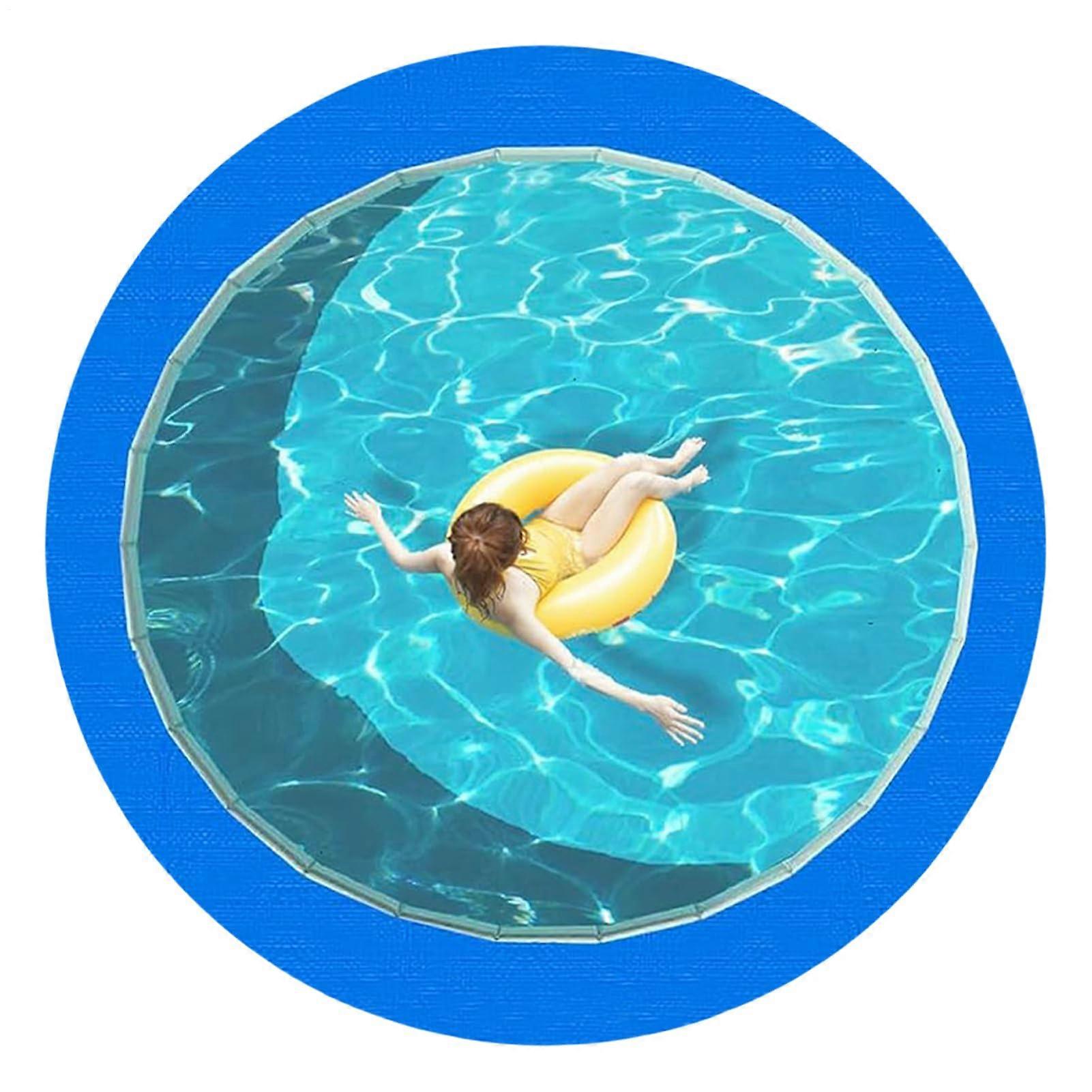 Pool Liner Pad 9.8Ft Round Above Ground Pool Floor Protector, Puncture Proof, UV and Water Resistant