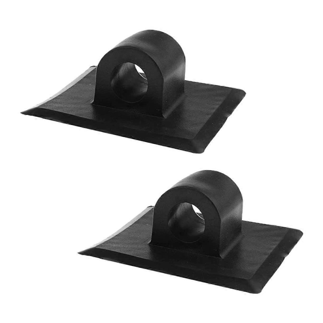 2Pcs Durable Motor Mount Clips for Inflatable Boat Kayak Canoe with Secure Engine Mount Bracket