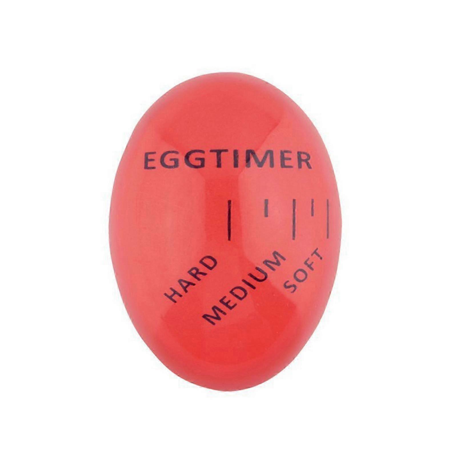 2025 Egg Timer with Temperature Guide - Perfect Color Changing for Boiled Eggs