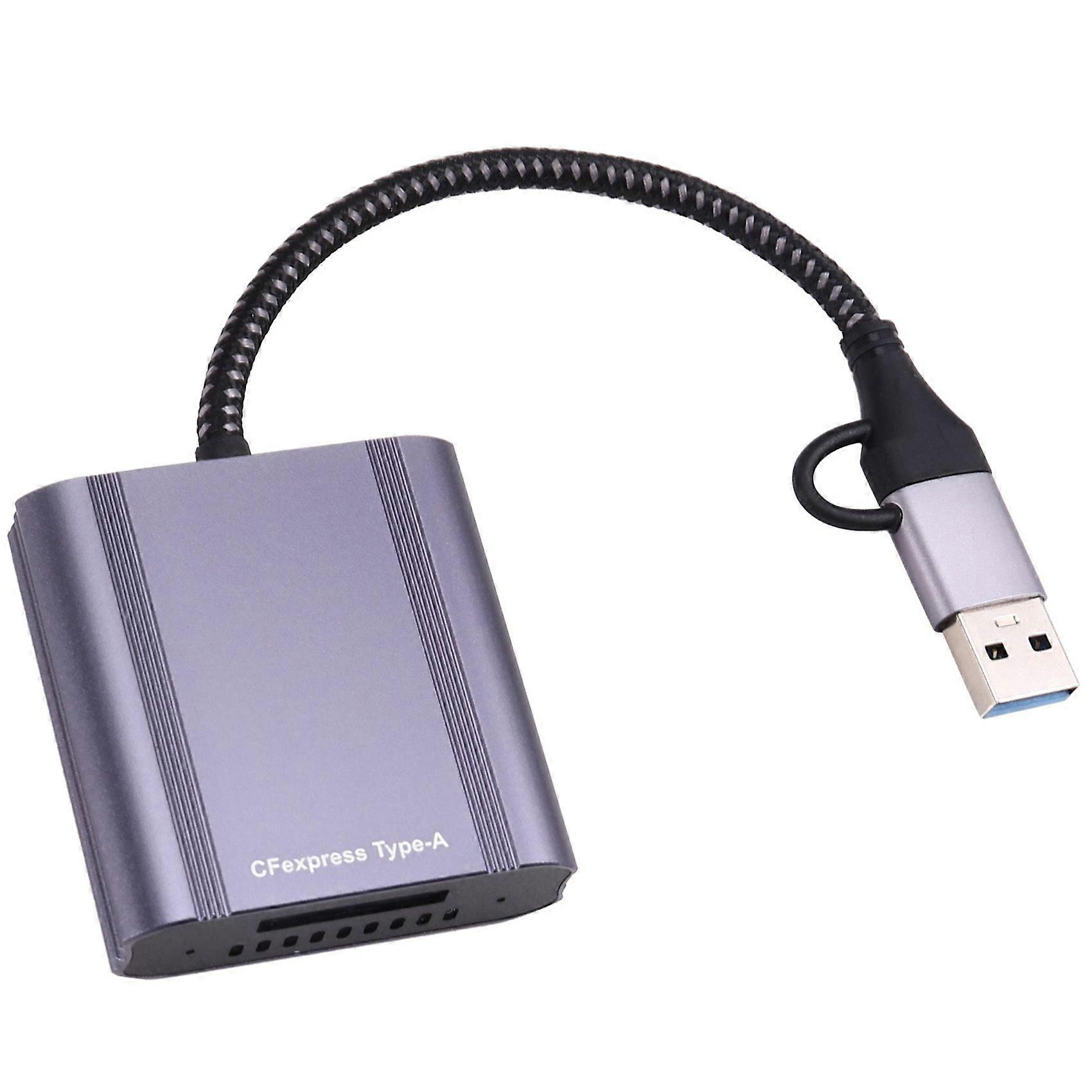CFexpress Type A Card Reader High-Speed CFEB USB 3.2 10Gbps Card Reader Smart Memory Card Reader for Laptop