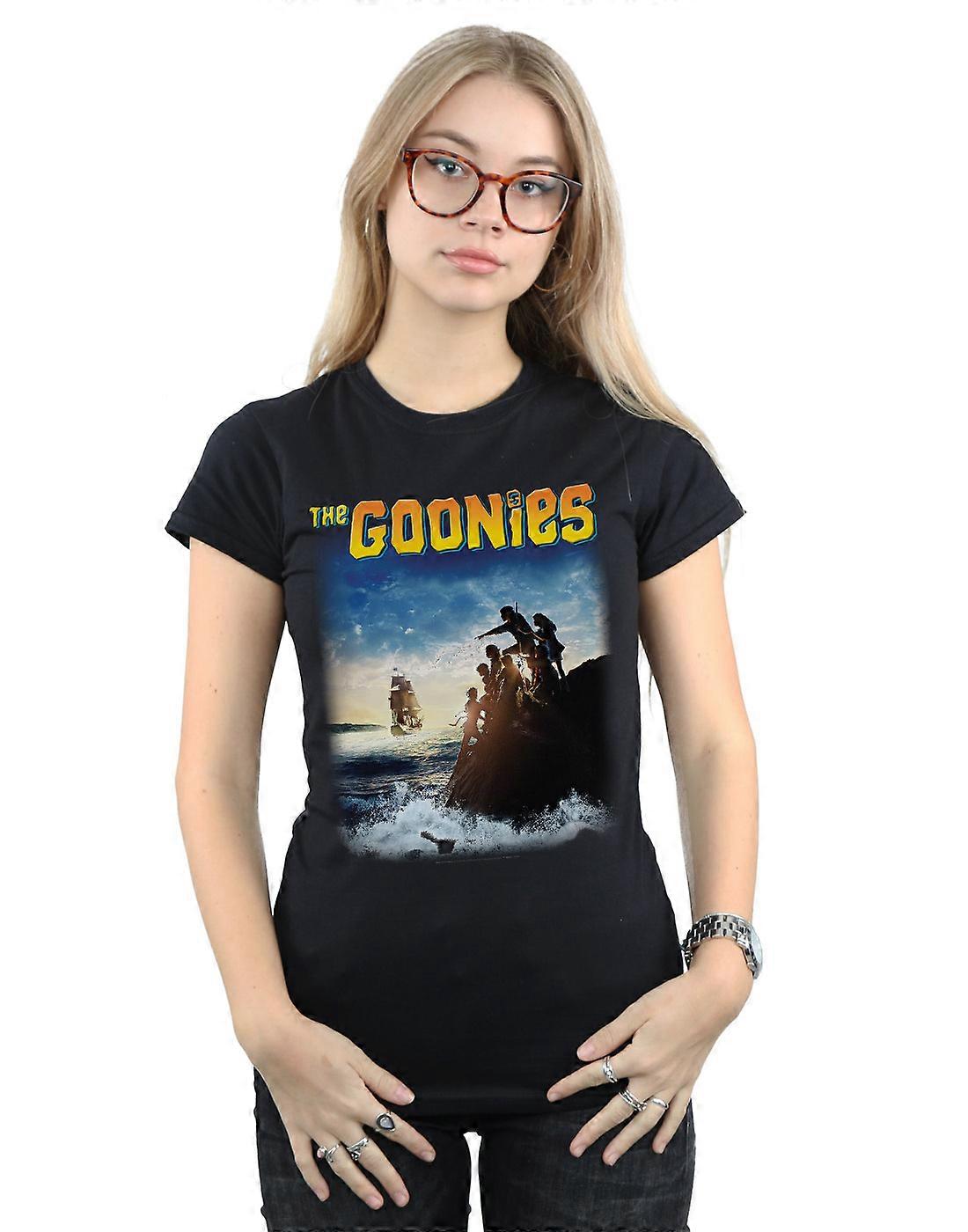 A camiseta do pôster do navio das goonies