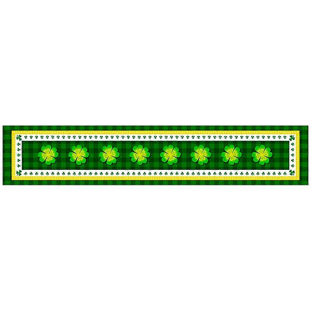St Patricks Day Theme Design Table Runner St Patricks Day Decorative Table Runner for Party