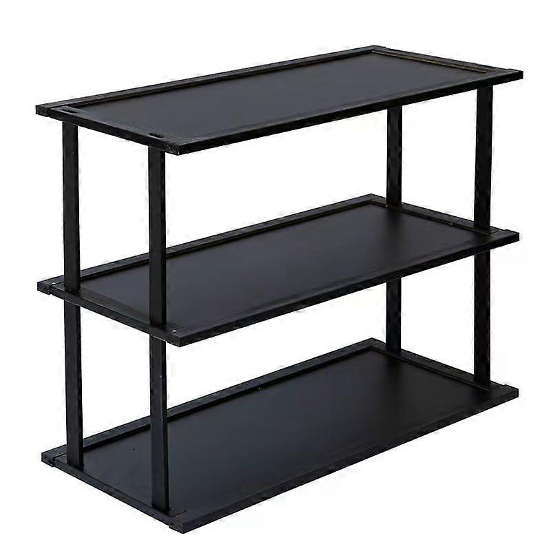 Bamboo Desk Organizer 3Tier Desktop Bookshelf Rack for Office Home Study SpaceSaving Storage