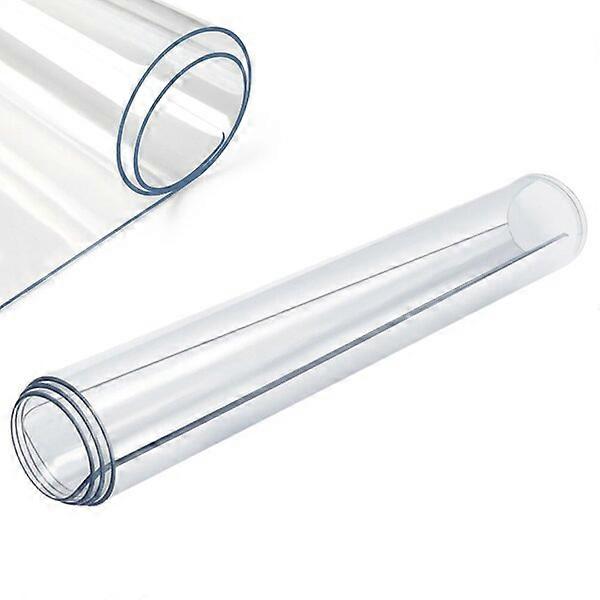 Table mat, 80℃ high temperature resistant PVC waterproof, 2.0mm transparent, kitchen table mat