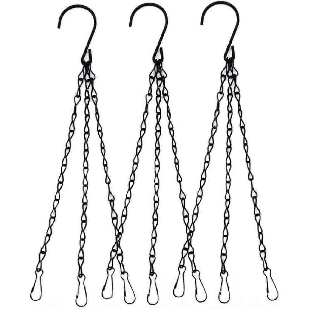 Chains for flower baskets, plant hangers