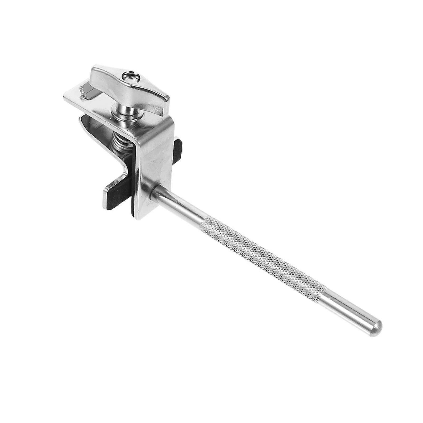 Drum Cowbell Clamp with Secure Mount, Quick Installation and Scratch Percussion Holder
