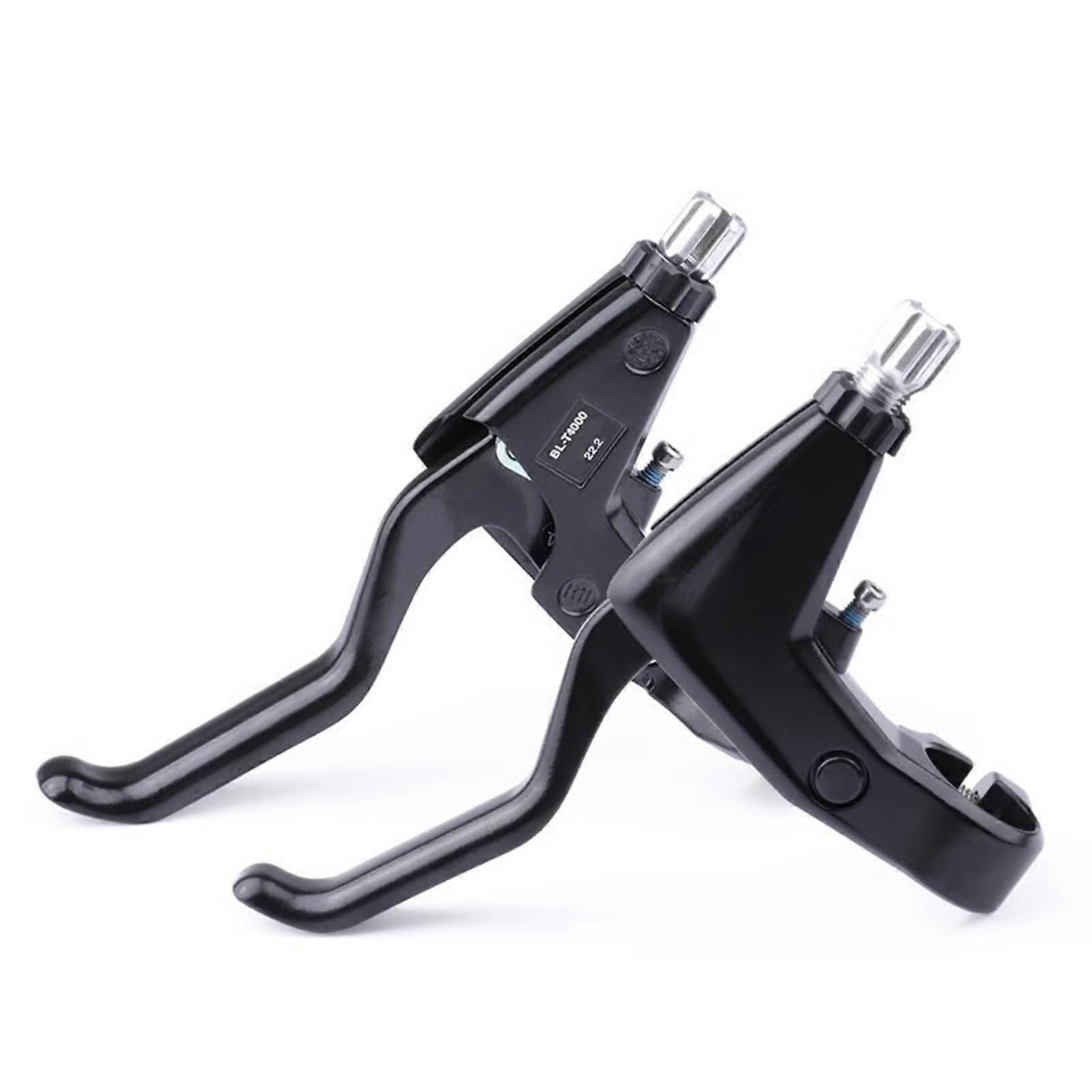 Durable Aluminum Mountain Bike Brake Levers with Foldable Handlebar Design for Precise Control