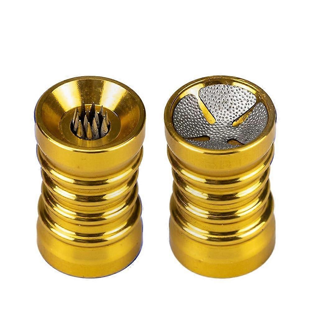 2in1 Billiard Cue Tip Shaper and Trimmer Set 10PCS Gold Durable Pool Cue Tip  Tool