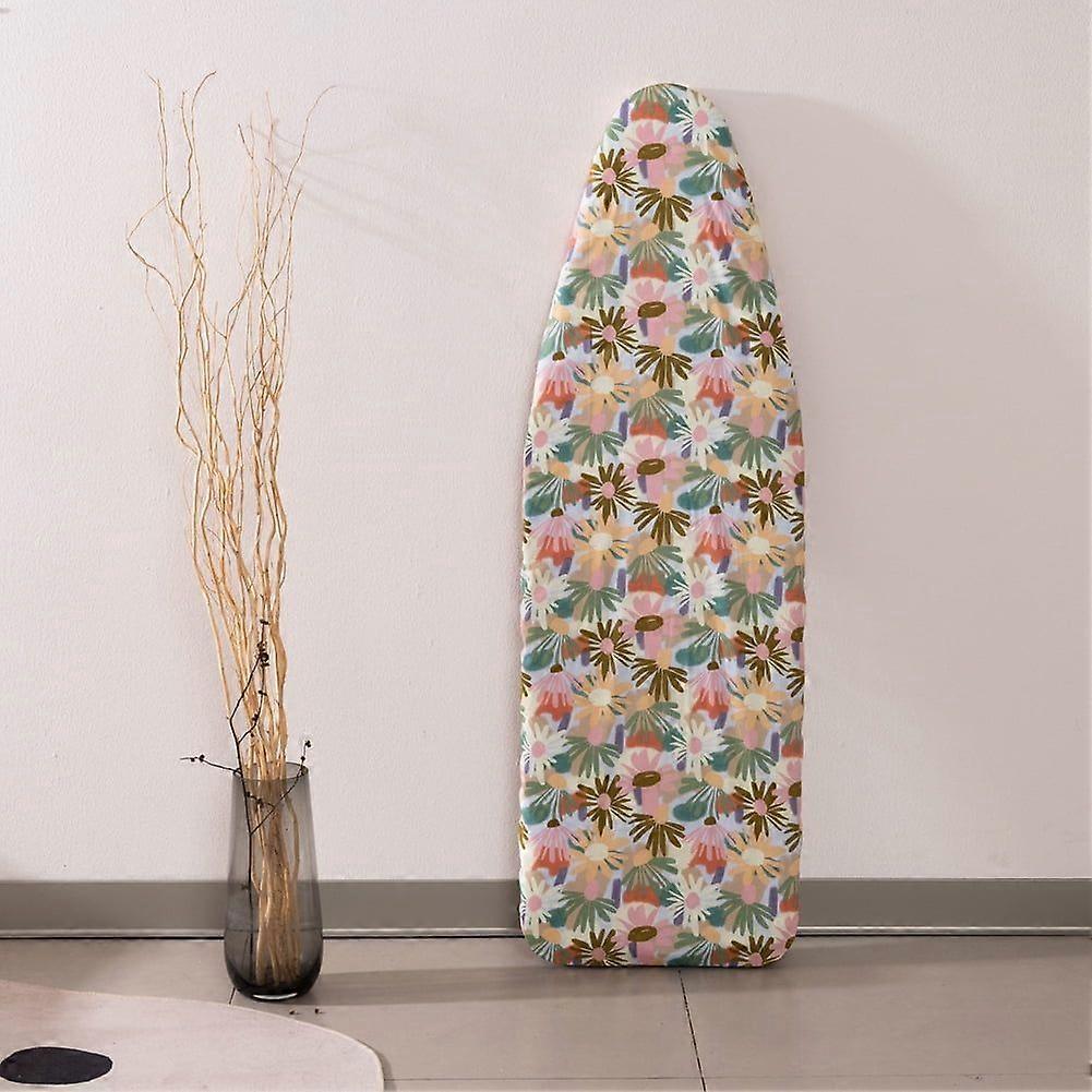 Super Extra Wide Large Drawstring Ironing Board-Cover Replacement 147X48Cm, Daisy