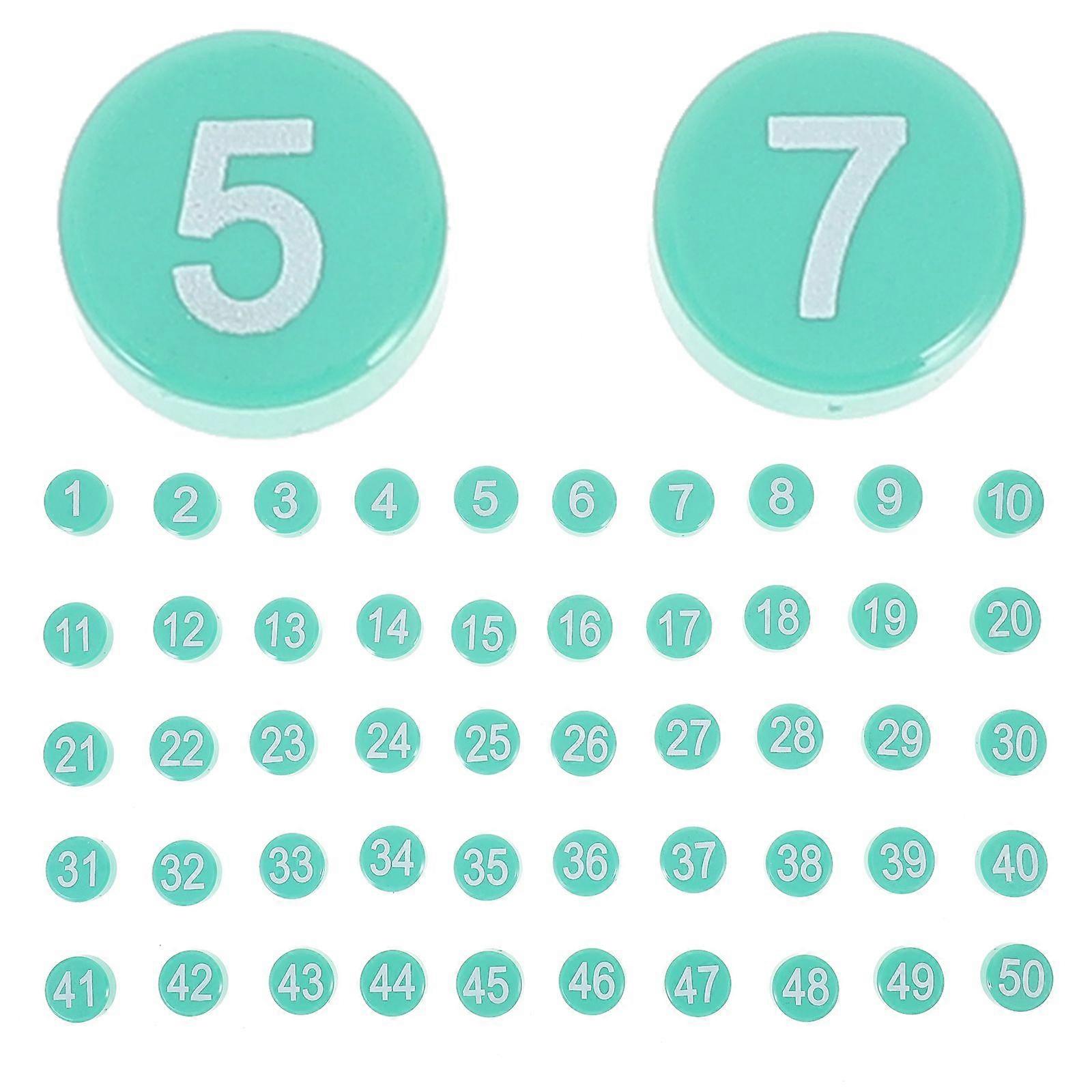 50pcs Fridge Magnet Math Learning Number Sticker Magnetic Sticker Decoration