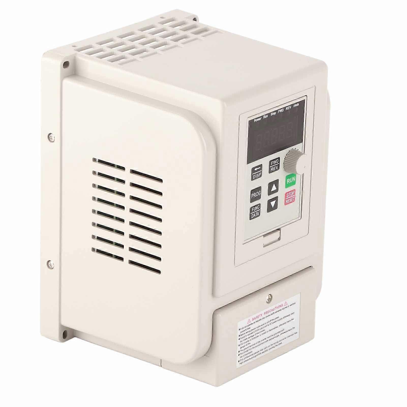 VFD Motor Controller 1.5KW 3 Phase Variable Frequency Drive  Performance Low Noise Stable Operation
