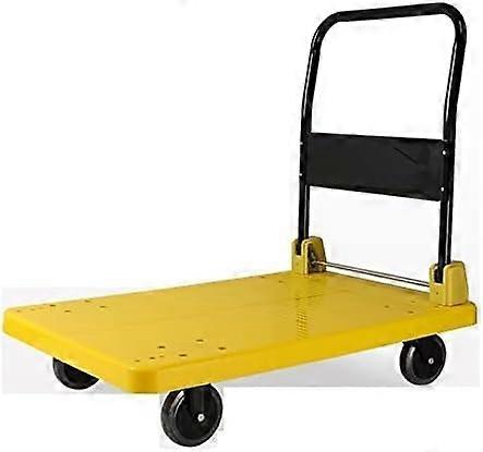 Folding Hand Truck Small Compact Quiet Wheels Durable Platform Cart for Luggage Tools Boxes