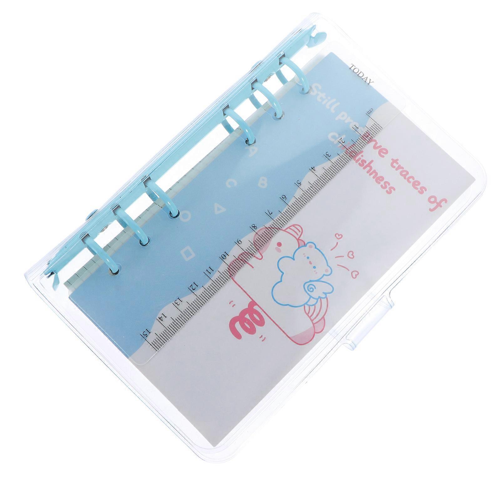 Loose Leaf Paper Detachable Lined Paper for Notebook Refill 3Sets Sky Blue