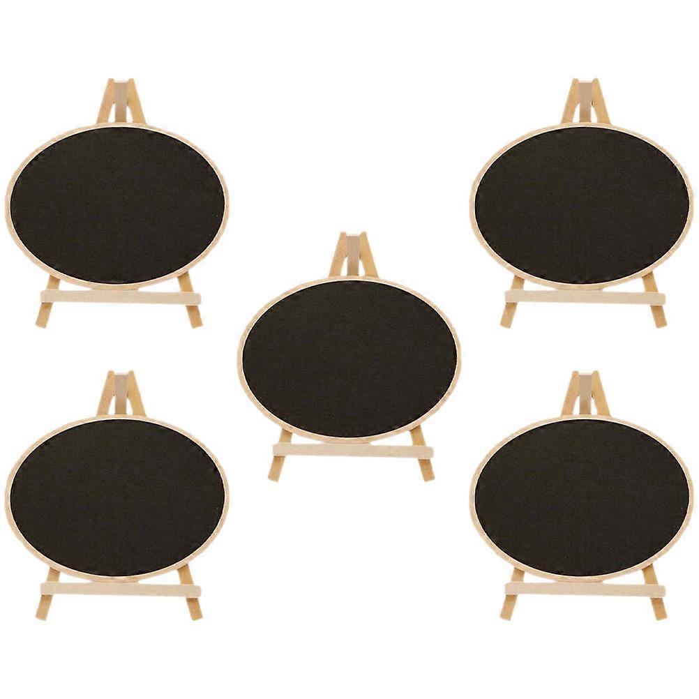 Bar Memo Chalkboard Small Vertical Writing Board 5Pcs for Decoration