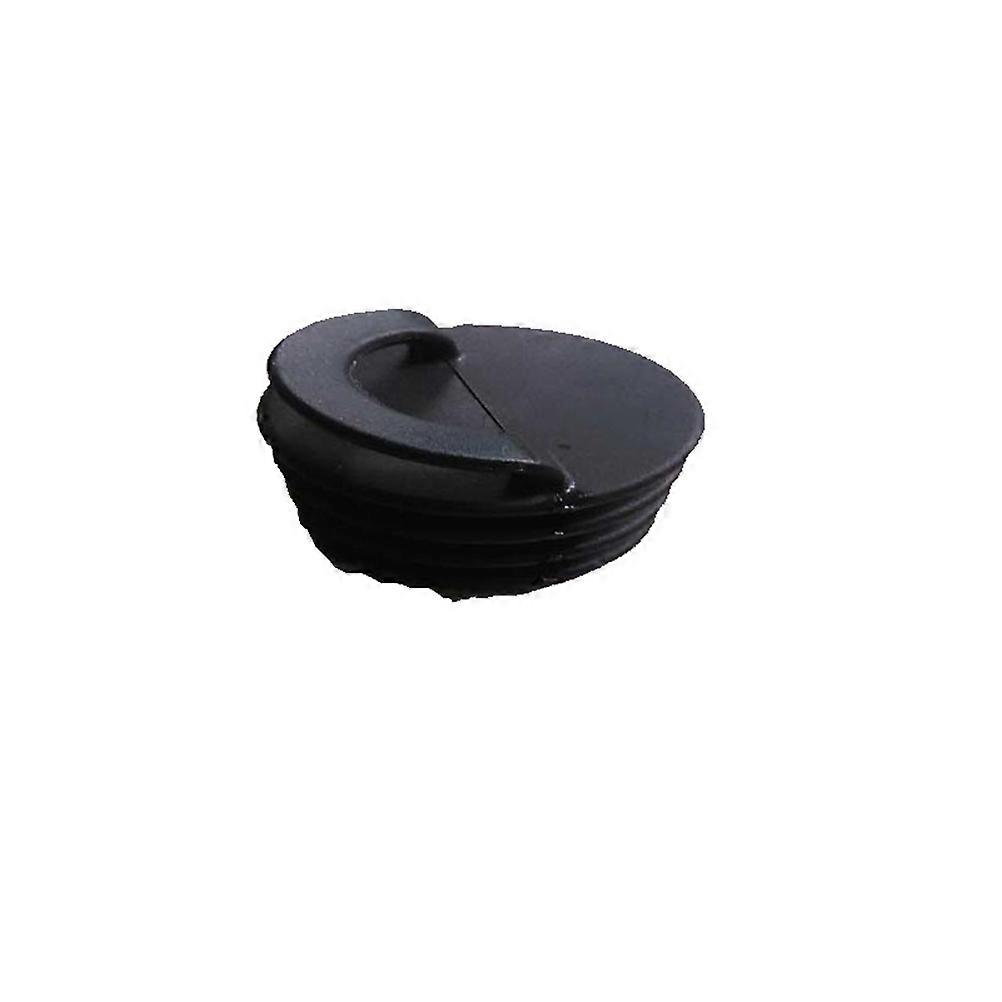 Waterproof Boat Drain Plug Kayak Drain Plug for Draining 2Pcs Black Set