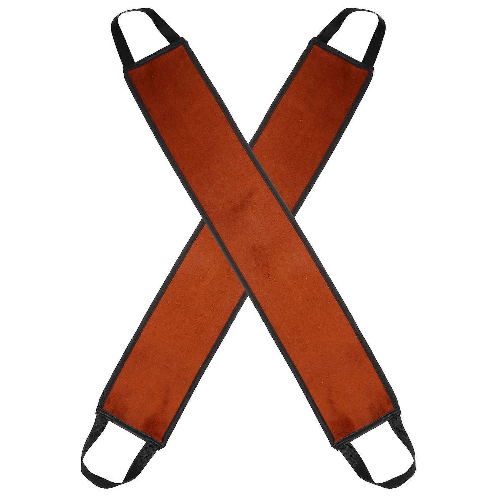 Self Tanning Applicator Body Lotion Applicator Tool for Spa Use 2Pcs Brown