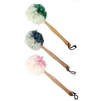 Back Cleaning Brush Long Handle for Bathing 3Pcs Assorted Color