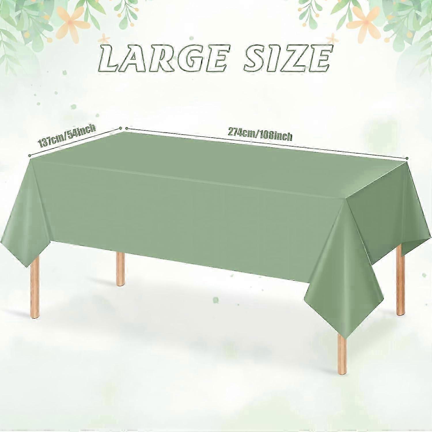 3pcs Tablecloths Table Covers Rectangular Dining Tablecloth Party Decorative Table Covers