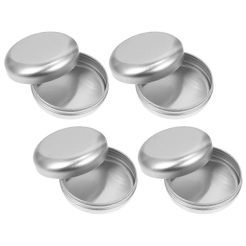 Aluminum Soap Cases for Storage Use 12Pcs Multi-Function Makeup Boxes Silver