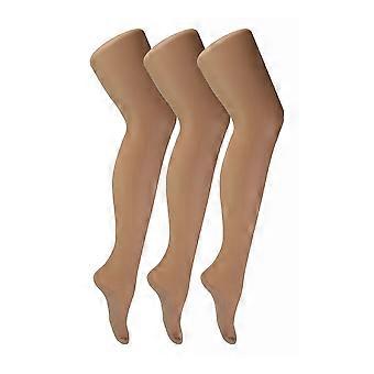 Sock Snob - Confezione da 3 collant da donna con cuciture 40 denari