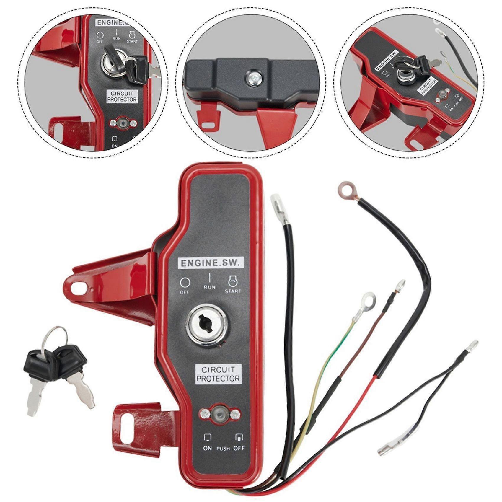 Lgnition Engine Control Box Engine Control Easy Installation Key Included for Operation for GX240
