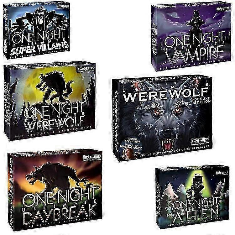 Engelsk version Brädspel One Night Ultimate Werewolf