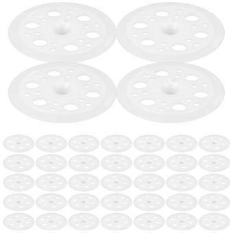 100 st plastbrickor isolerskivor brickor isoleringsskivor runda brickor