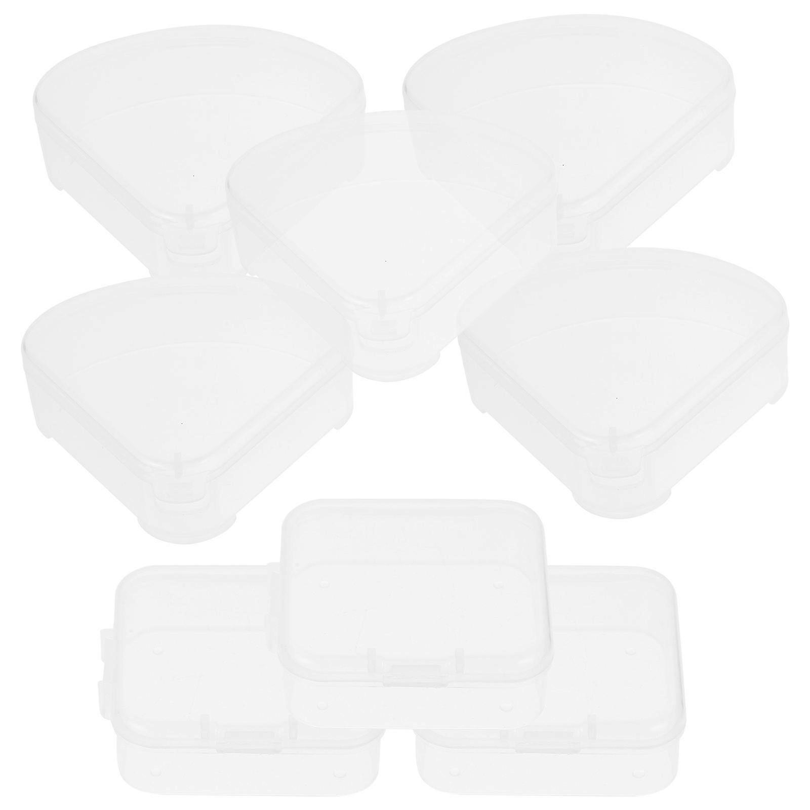 Small Makeup Sponge Holder Plastic Powder Puff Case for Storage 24Pcs
