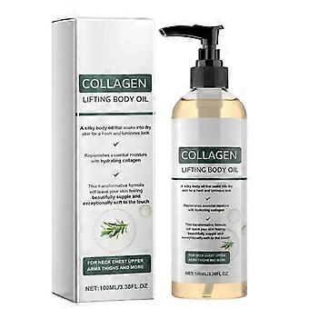 Óleo Corporal Avançado com Colágeno 100ml - Óleo de Massagem Lifting e Firmeza para Todos os Tipos de Pele