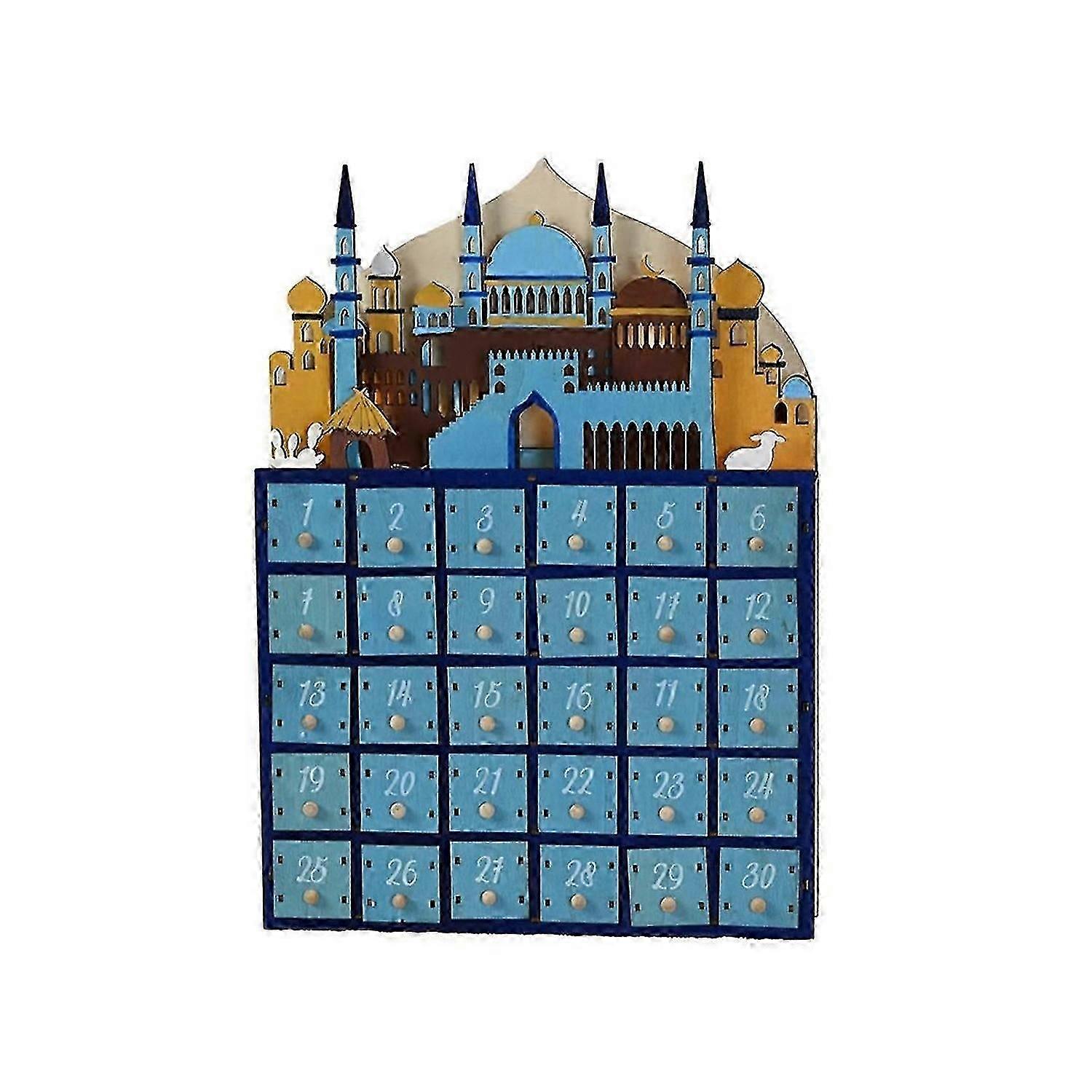 LED-beleuchteter Eid Ramadans Countdown-Kalender B