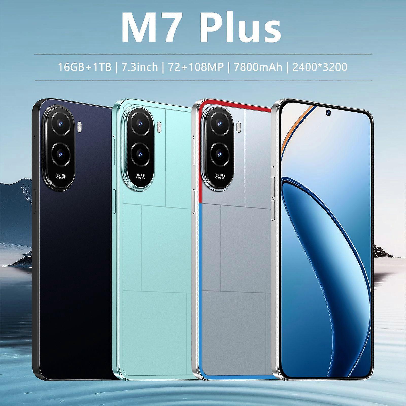 M7 Plus 3+16Gb 7.3-Inch Android Smartphone
