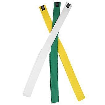 Kampfsportgürtel aus Baumwolle, Karate-Gürtel für den täglichen Gebrauch, 9er-Packung, mehrfarbig