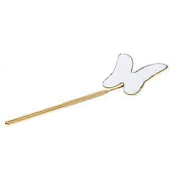 Eyelash Inspection Mirror Stainless Steel Lash Extension Tool for Makeup Use