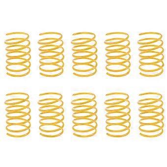 Jouets à ressort pour chat conçus pour l'exercice - 10 ressorts en plastique pour chatons
