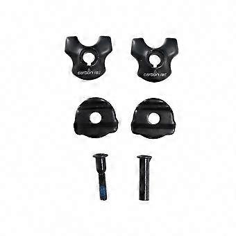 Adaptador de abraçadeira de canote de bicicleta 7x9mm para trilhos de selim de carbono com presilhas ovais e redondas. Disponível em estoque.