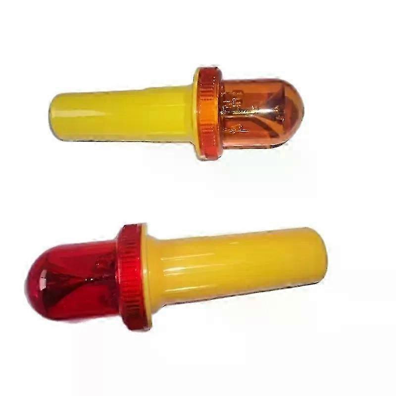 Construction Roadblock Battery LED Warning Light Compatible with Roadsafety