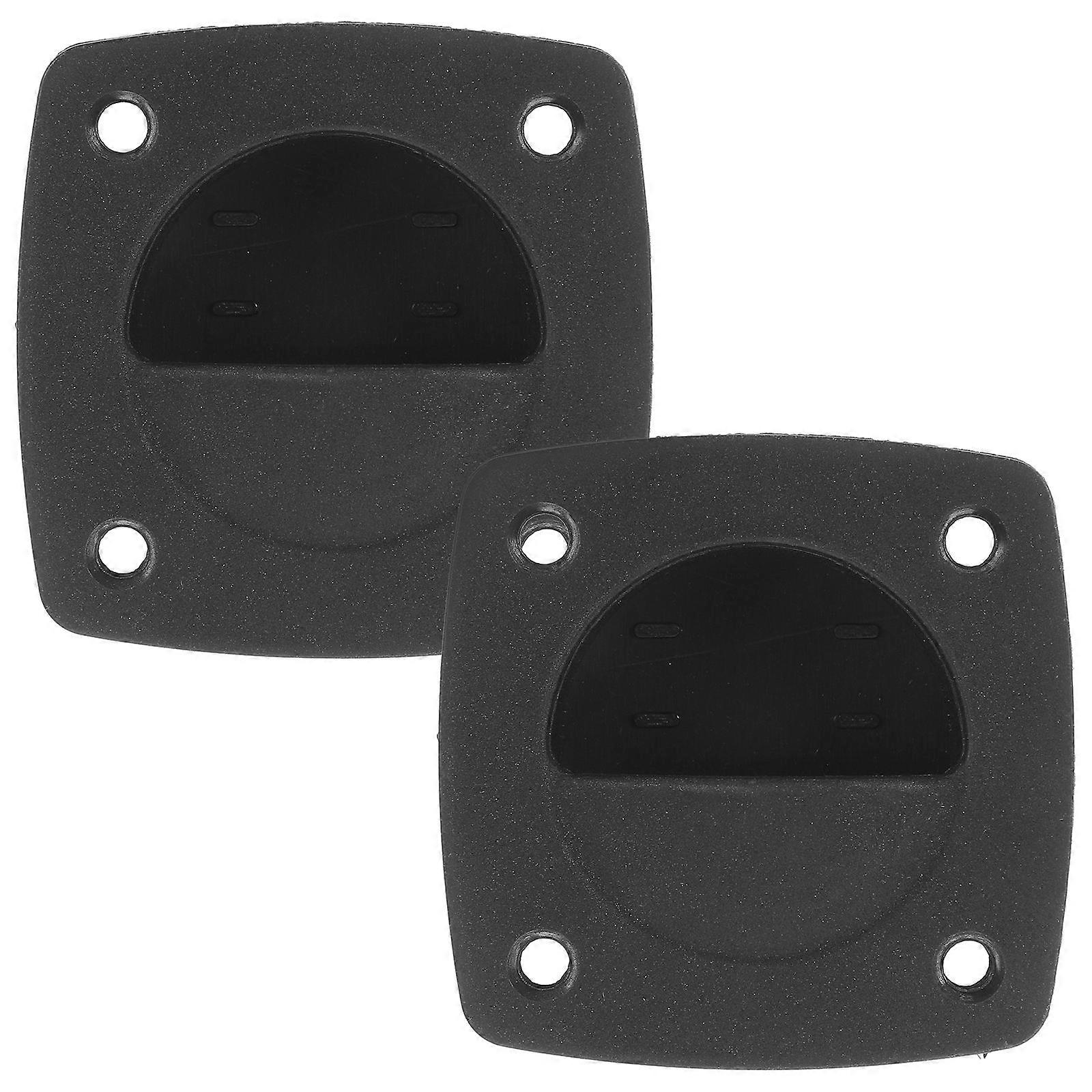 2pcs Boat Hatch Latch Plastic Boat Hatch Handle Pull Handle Square Flush Pull Handles