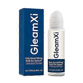 Gleamxi rosemary hair care roll-on essence - gently nourishes hair, makes hair smooth, light, shiny, & & healthy for for the scalp daily care