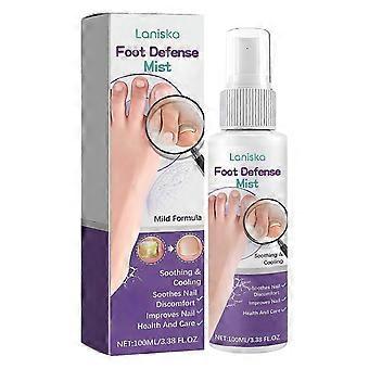Spray protetor de unhas Laniska - suave, brilho natural, hidratação diária, limpeza e spray para cuidados diários com a pele.