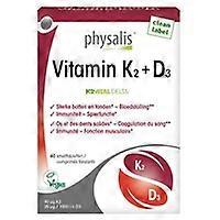 Vitamin K2 + D3 60 chewable tablets