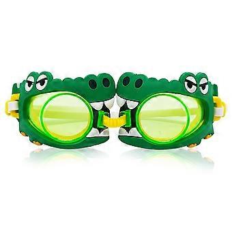Swimming Goggles, Children's Cartoon Crocodile Swimming Goggles