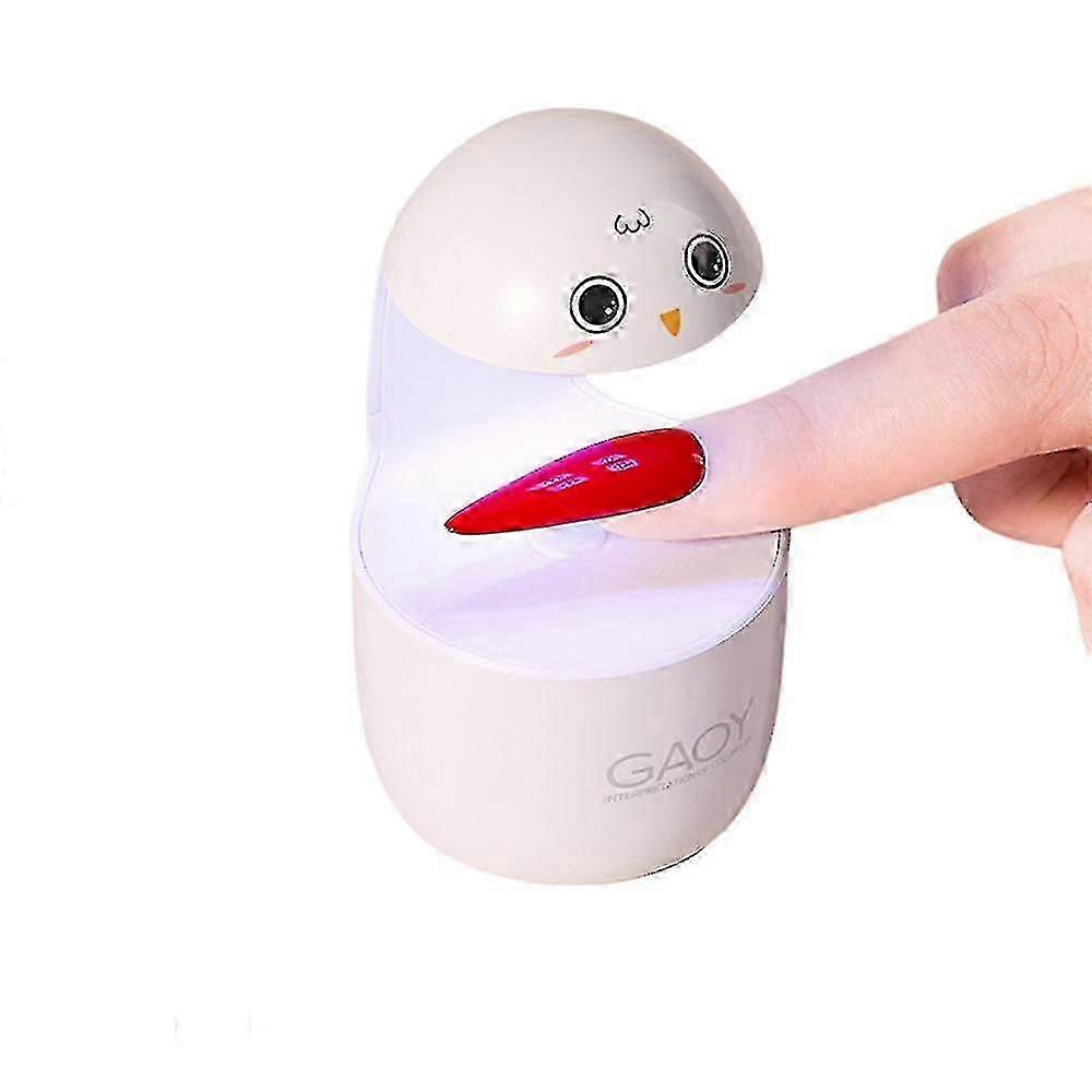 Mini Nail Lamp Small Portable Led Single Nail Light Therapy Machine