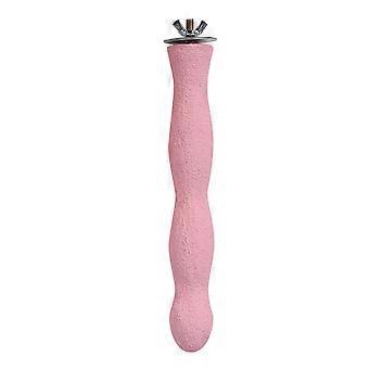 Bird Claw And Beak Grinding Bar Standing Stick Cage Parrot Toy Scrub Station Rod(Large )