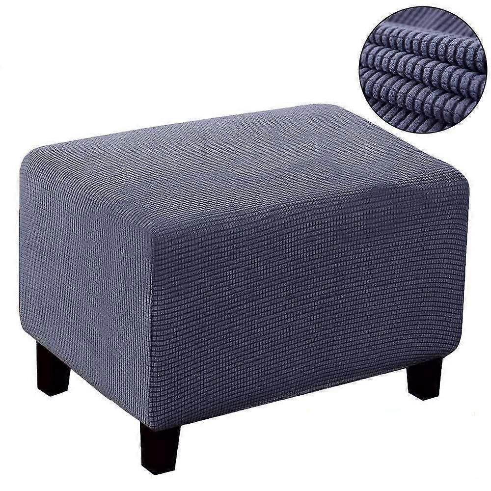 Elastic Protective Cover for Rectangular Footstool