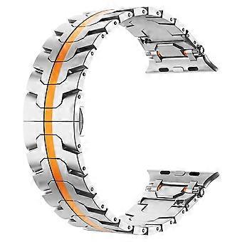 Butterfly Buckle Strap for Apple Watch Series 10 Ultra 9 8 7 SE 6 5 4 3 2 1 46mm 49mm 45mm 44mm 42mm Stainless Steel Watch Band